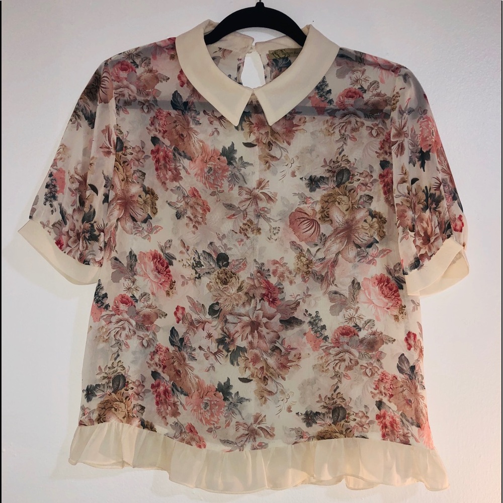 Sheer Spring Blouse